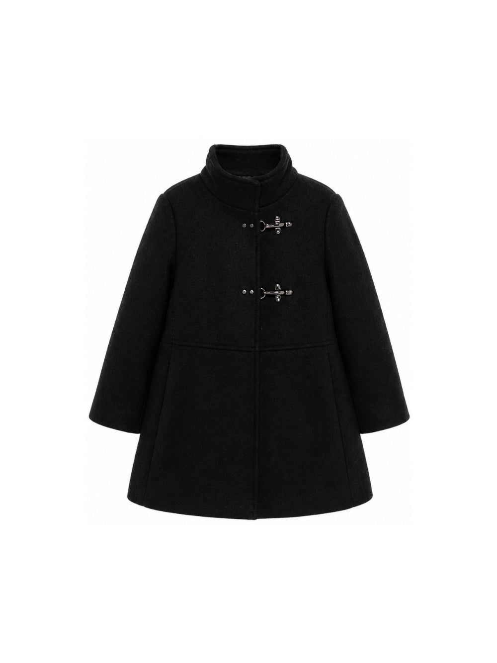 Cappotto per bambino Fay Kids nero con chiusura moschettone FZ2A10 E0259 930 FAY KIDS