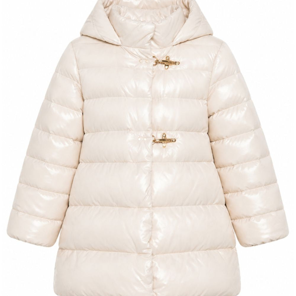 Giubbino per bambina Fay Kids bianco con finitura lucida FZ2B10 N0466 111 FAY KIDS