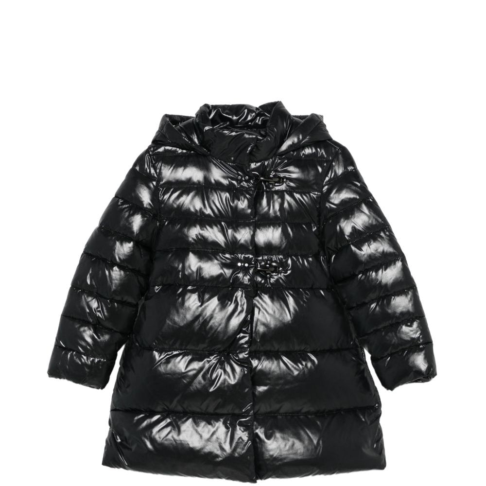 Giubbino per bambina Fay Kids nero con finitura lucida FZ2B10 N0466 930 FAY KIDS