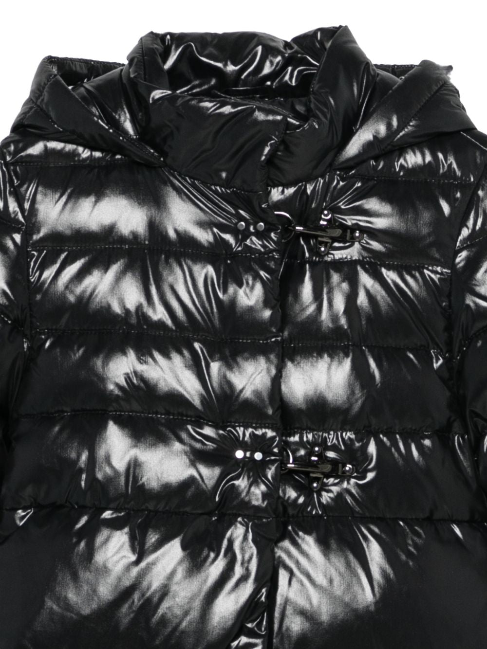Giubbino per bambina Fay Kids nero con finitura lucida FZ2B10 N0466 930 FAY KIDS