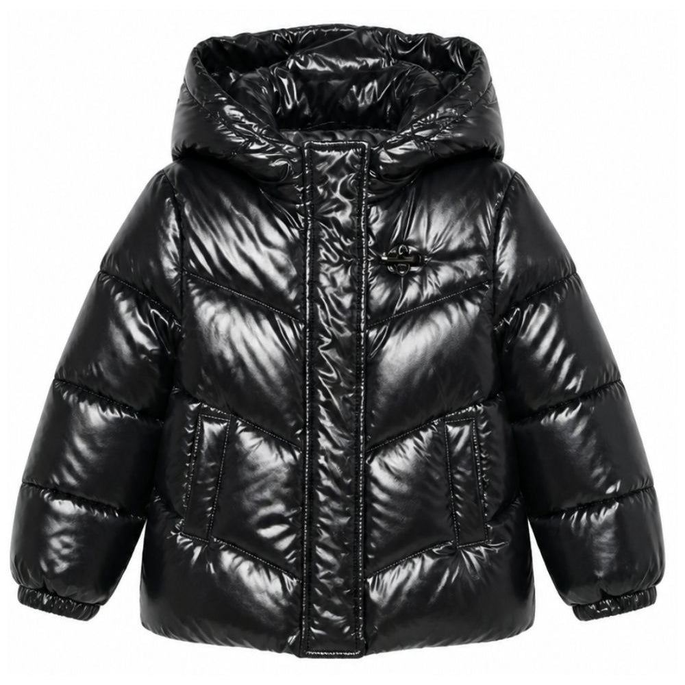 Giubbino per bambina Fay Kids nero con design trapuntato FZ2B37 N0466 930 FAY KIDS