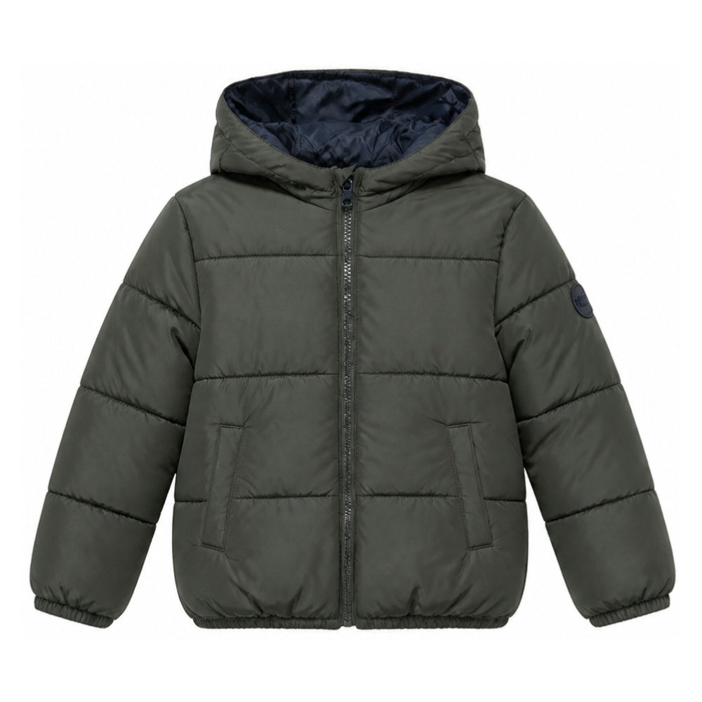 Giubbino per bambino Fay Kids grigio con design imbottito FZ2H57 N0397 720BL FAY KIDS