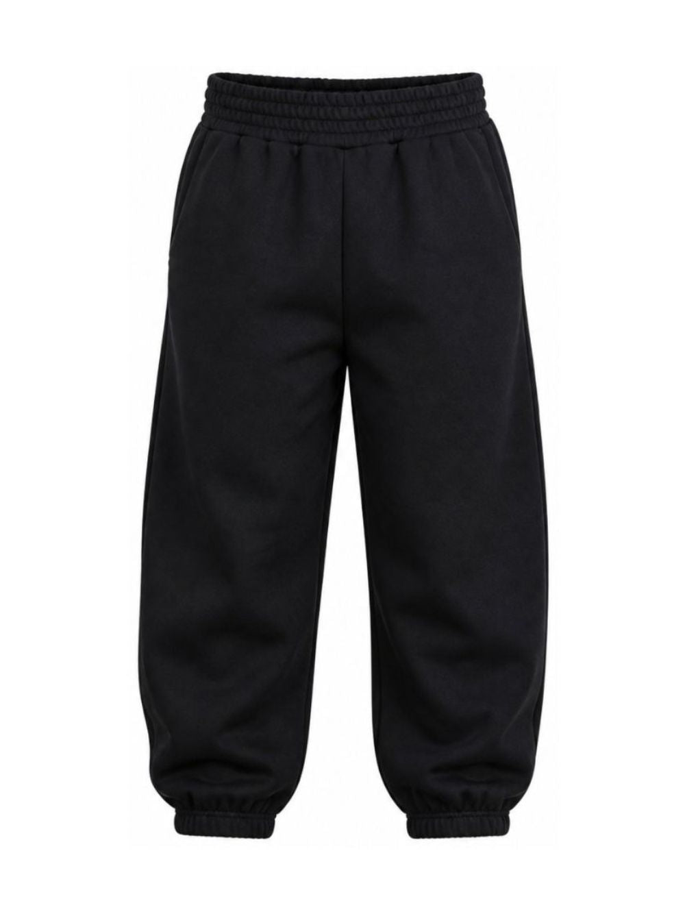 Pantaloni sportivi per bambino Givenchy Kids neri con stampa logo sul retro H31284 09B GIVENCHY KIDS