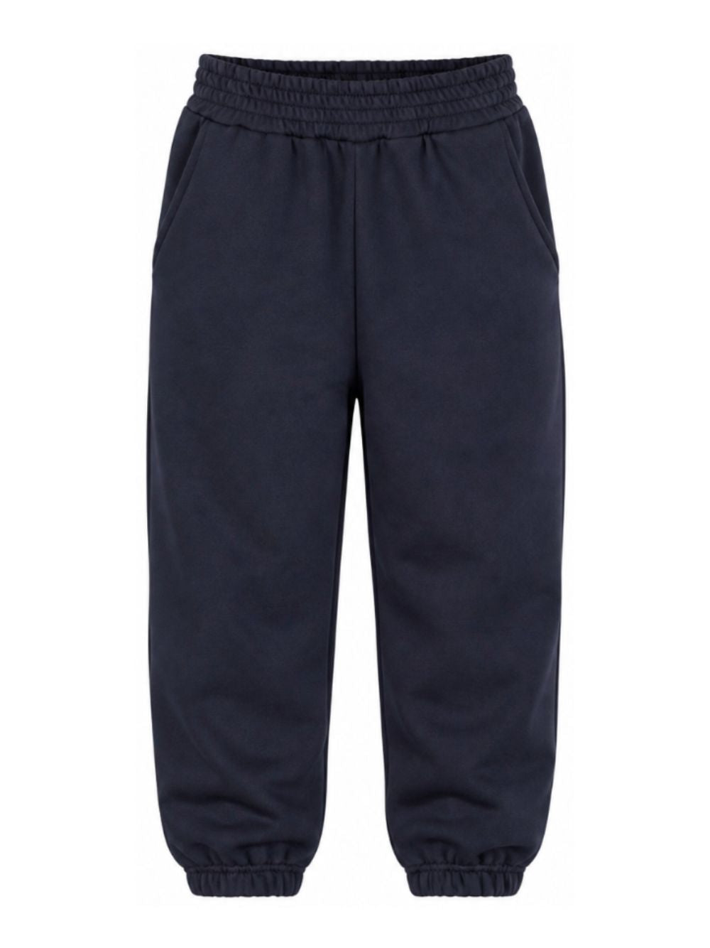 Pantaloni per bambino Givenchy Kids blu con logo sul retro H31284 853 GIVENCHY KIDS