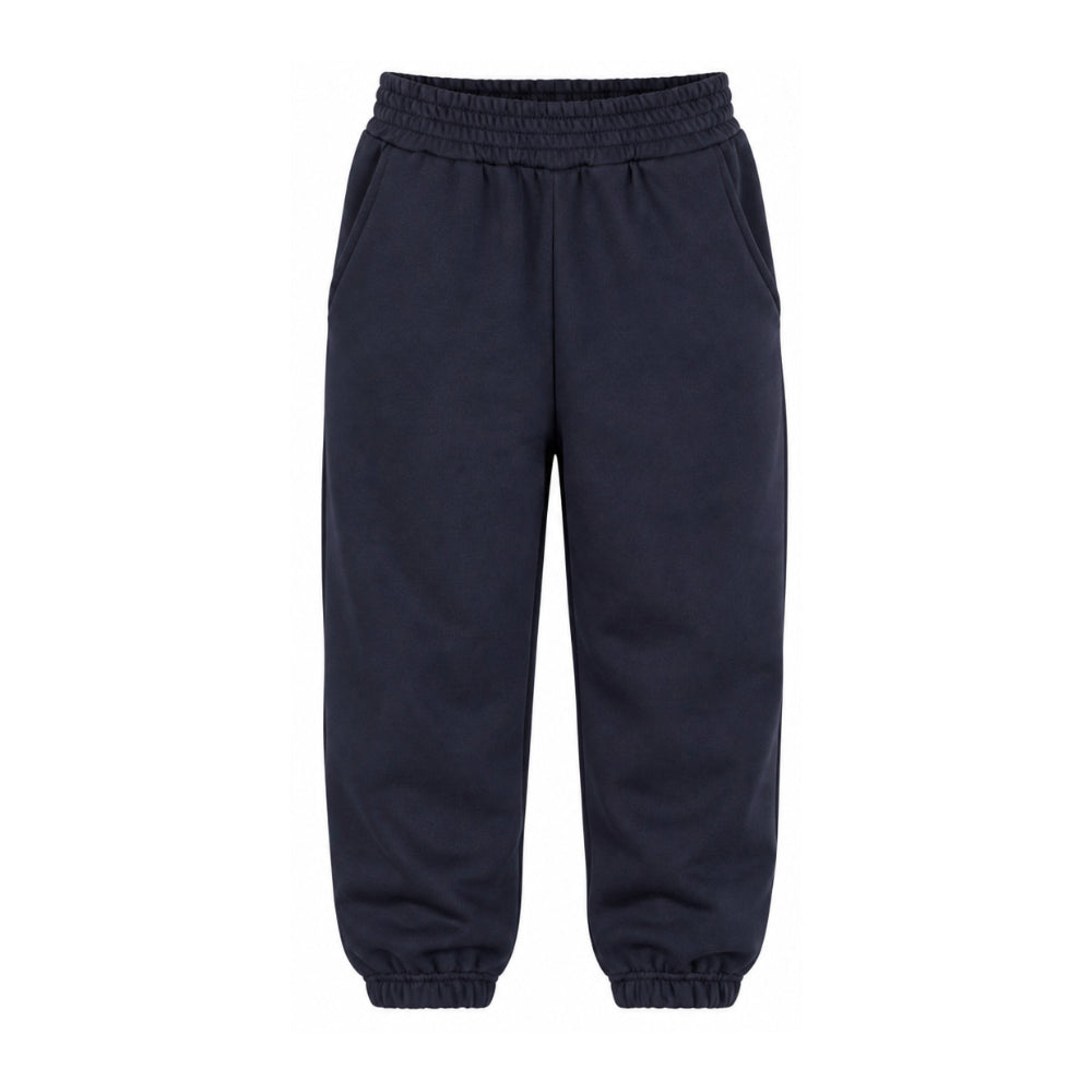 Pantaloni per bambino Givenchy Kids blu con logo sul retro H31284 853 GIVENCHY KIDS