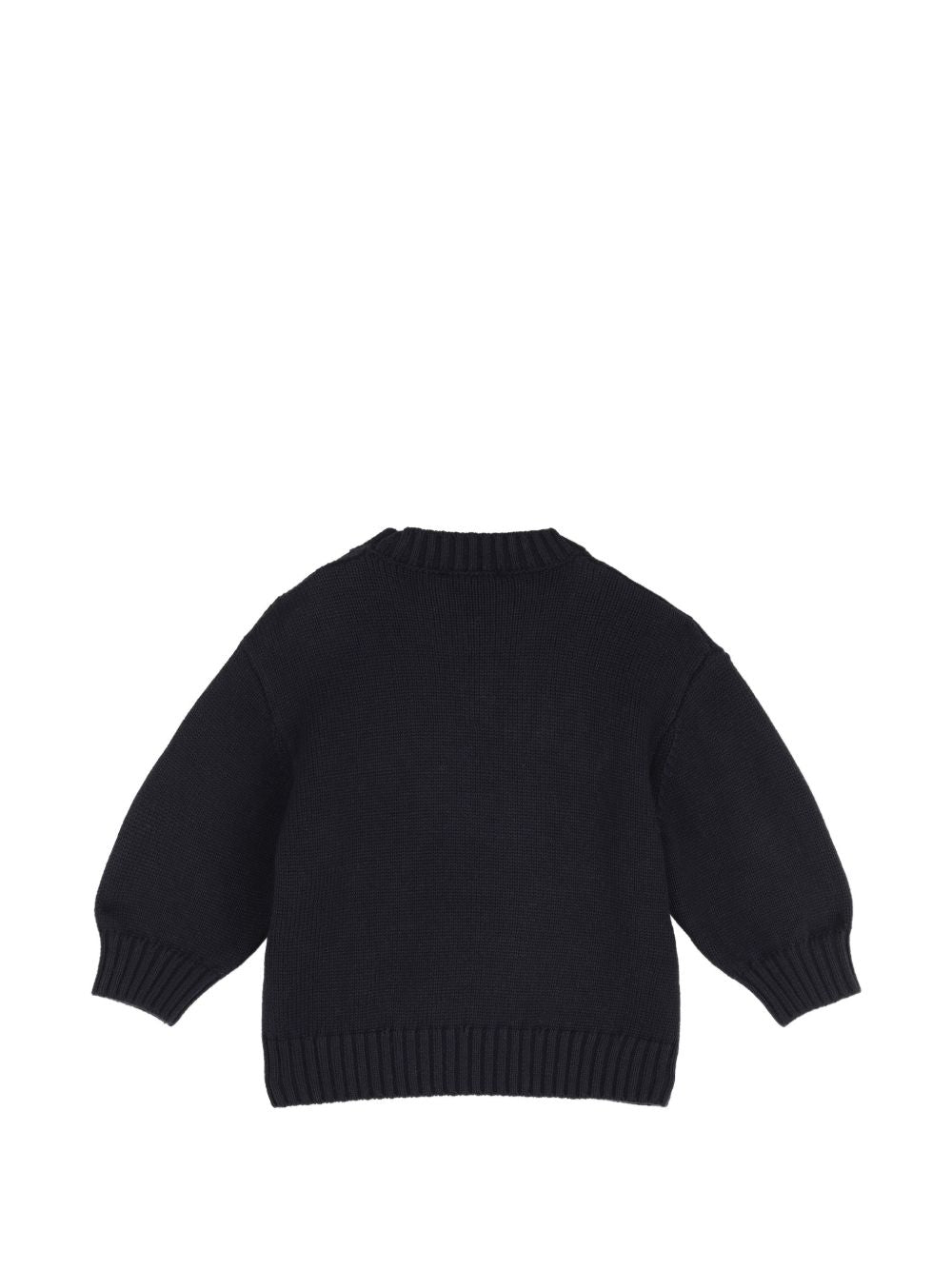 Maglione per neonato Givenchy Kids blu con ricamo logo H31294 853 GIVENCHY KIDS