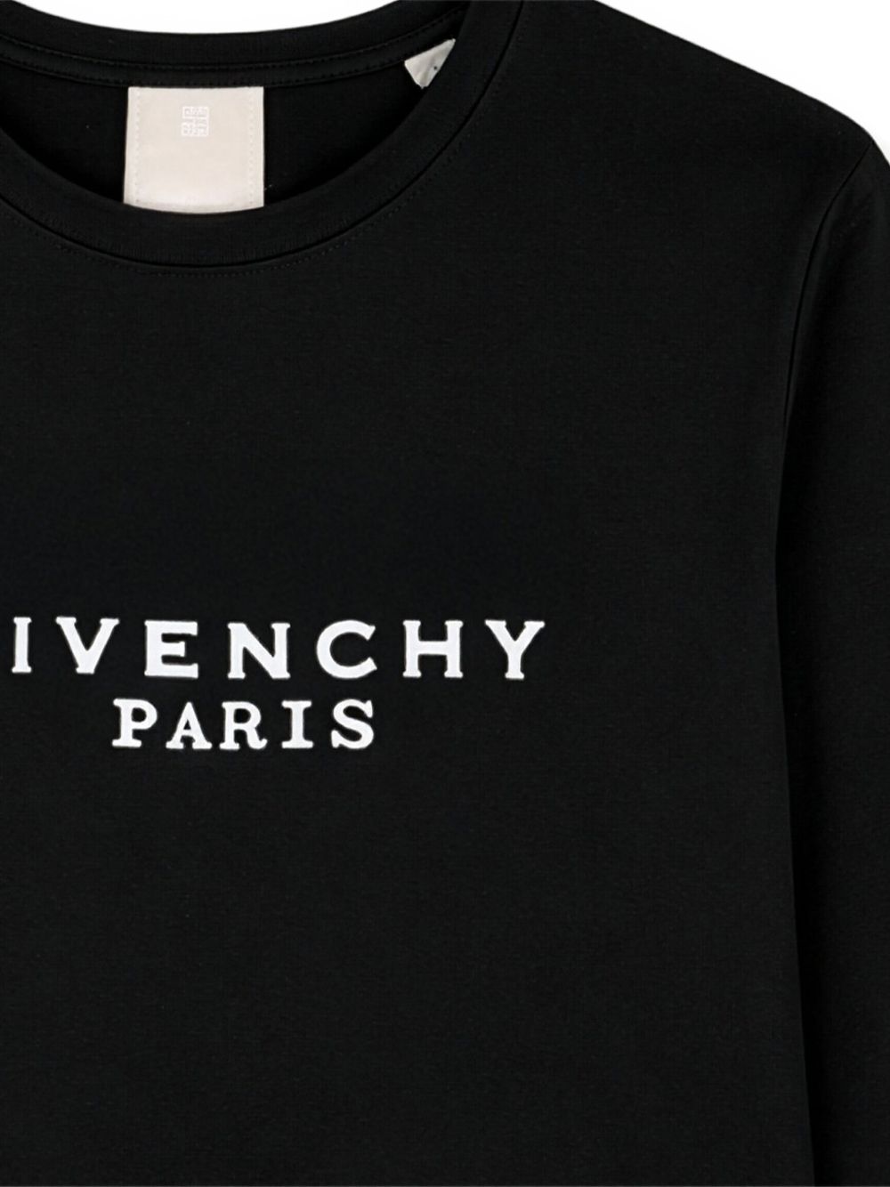 T-shirt per bambino Givenchy Kids nero con stampa logo sul davanti H31321 09B GIVENCHY KIDS