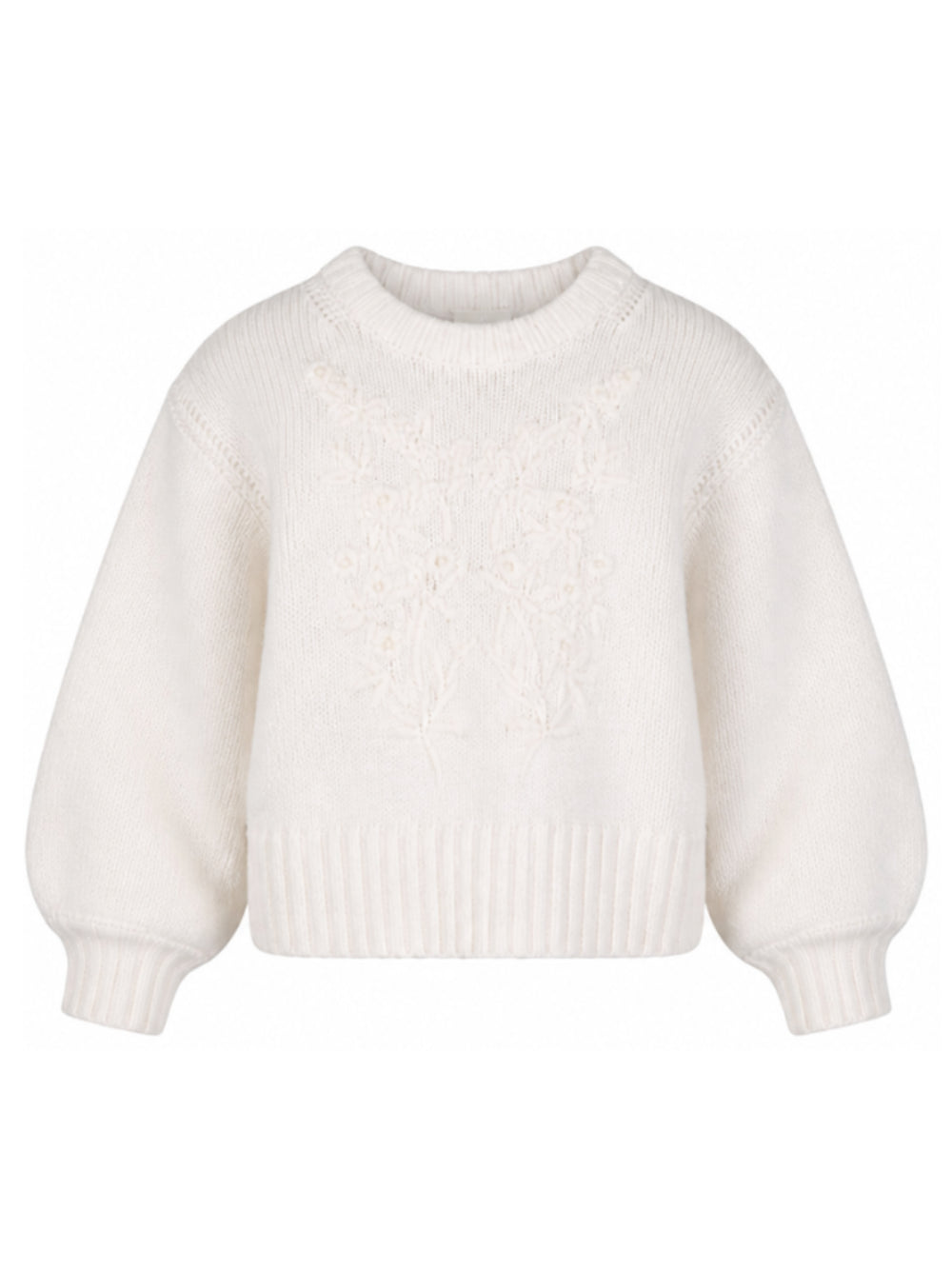 Maglione per bambina Givenchy Kids beige con ricamo H31324 117 GIVENCHY KIDS
