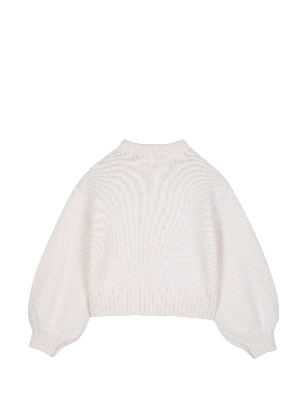 Maglione per bambina Givenchy Kids beige con ricamo H31324 117 GIVENCHY KIDS