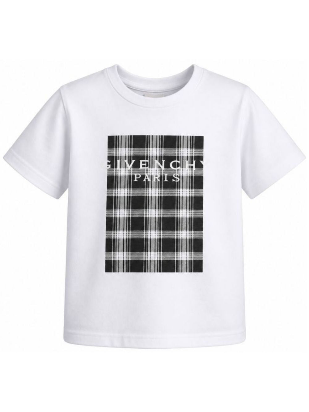 T-shirt per bambino Givenchy Kids bianca con stampa grafica H31340 10P GIVENCHY KIDS