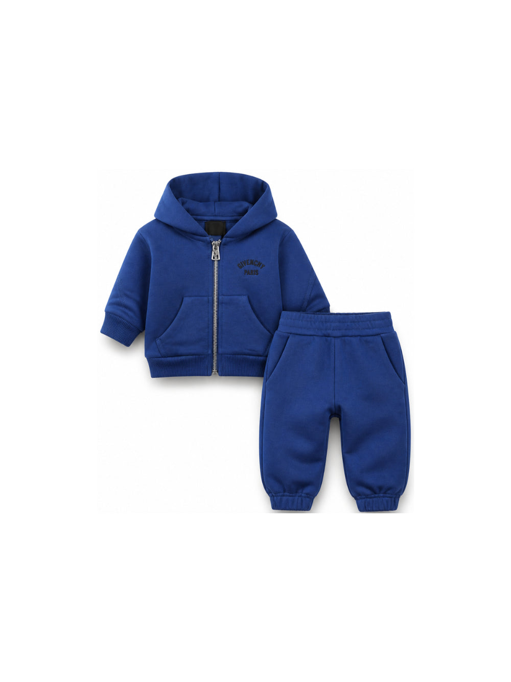 Completo per neonato Givenchy Kids blu con dettaglio logo H31366 865 GIVENCHY KIDS