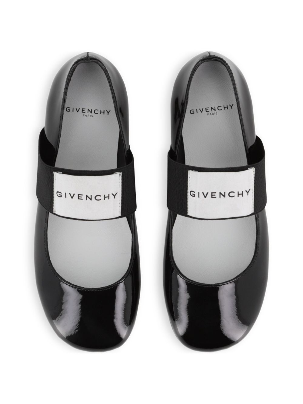 Ballerine per bambina Givenchy Kids nere verniciate H31476 09B GIVENCHY KIDS