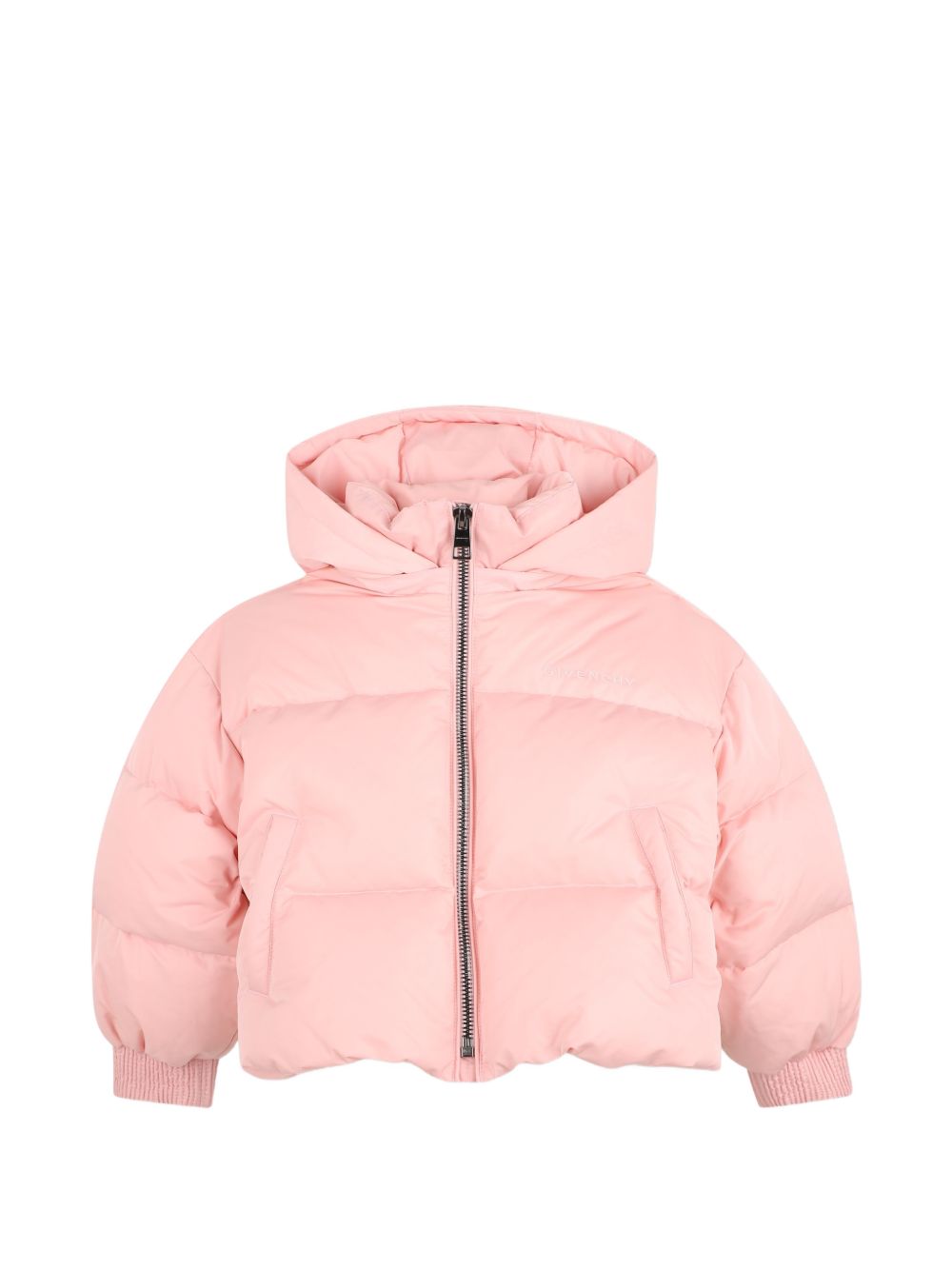 Giubbino per bambina Givenchy Kids rosa con design imbottito H31558 46G GIVENCHY KIDS