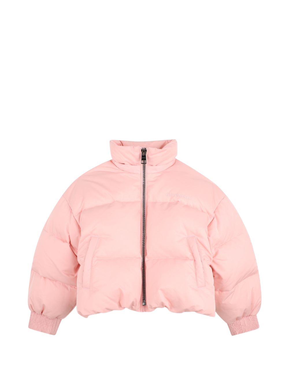 Giubbino per bambina Givenchy Kids rosa con design imbottito H31558 46G GIVENCHY KIDS