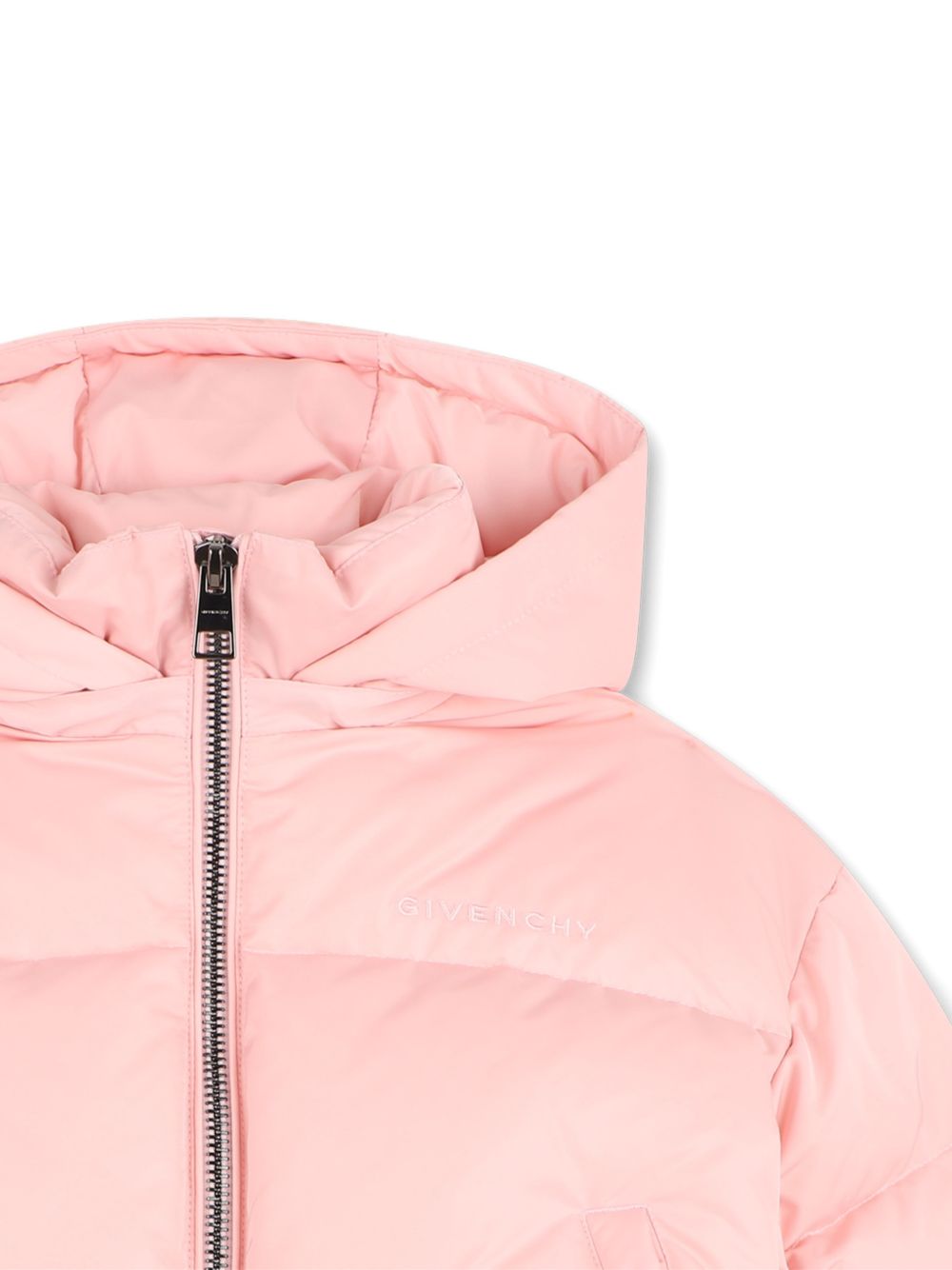 Giubbino per bambina Givenchy Kids rosa con design imbottito H31558 46G GIVENCHY KIDS