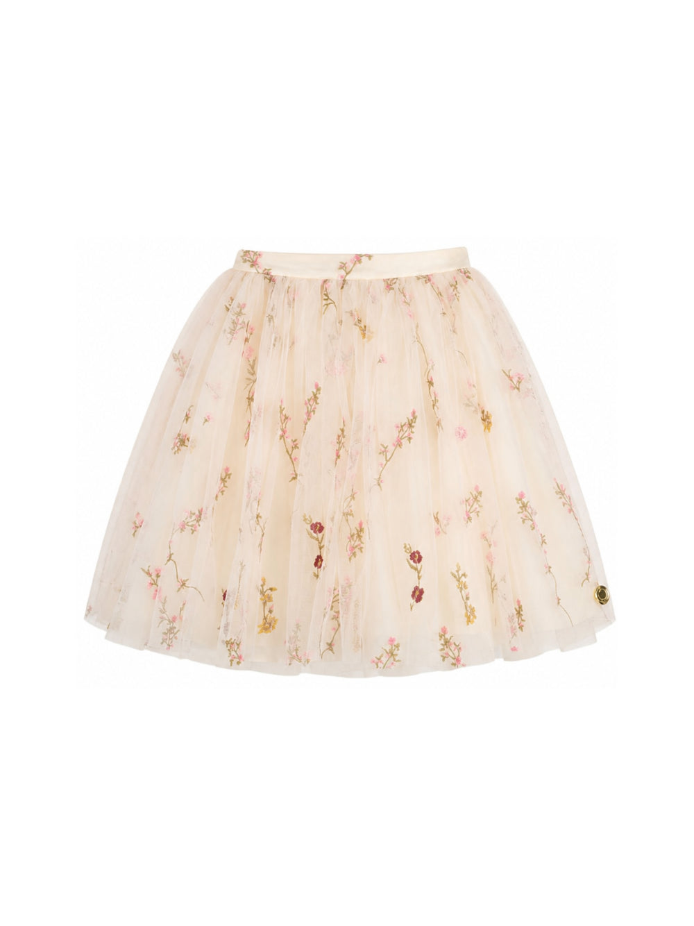 Gonna per bambina Givenchy Kids bianco con ricamo floreale all-over H31562 148 GIVENCHY KIDS