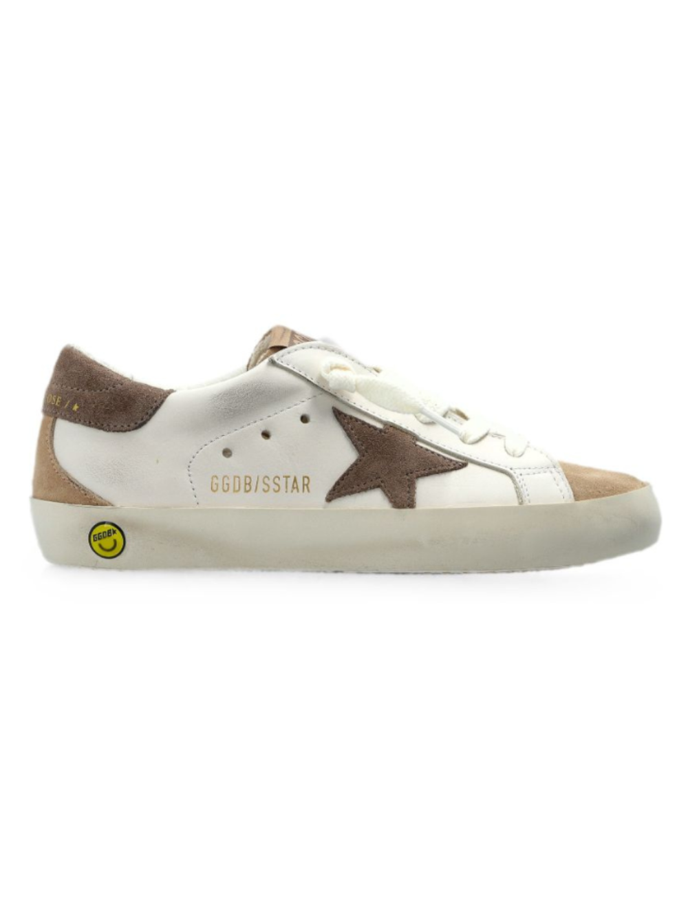 Sneakers Super-Star per bambini Golden Goose Kids bianche con patch a stella F00102F008662 12513 GOLDEN GOOSE KIDS