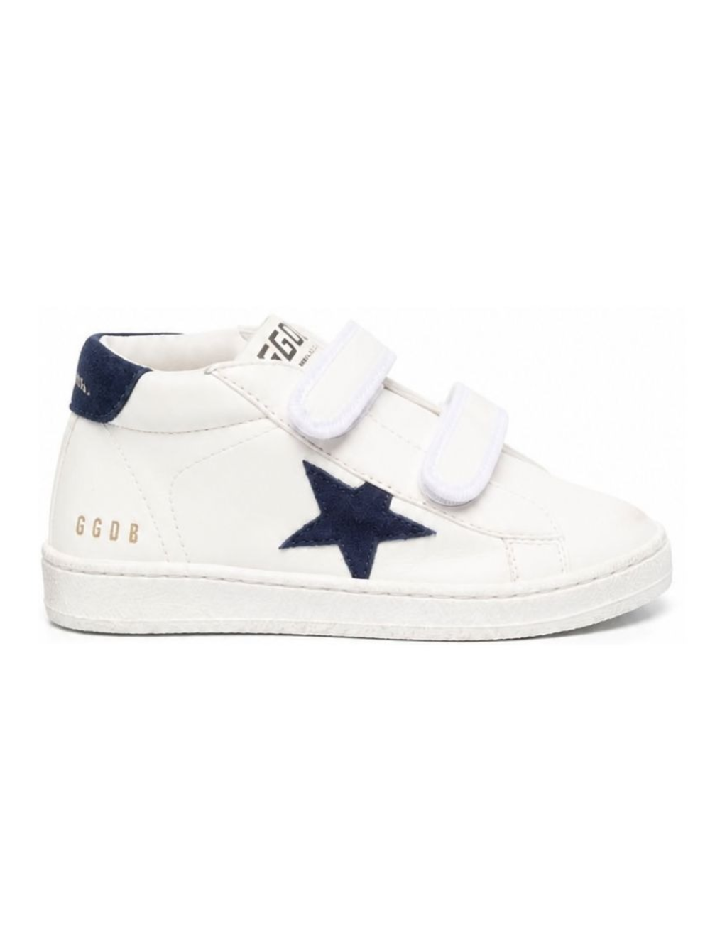 Sneakers per bambini Golden Goose Kids bianche con chiusura a strappo F00386F003322 10357 GOLDEN GOOSE KIDS