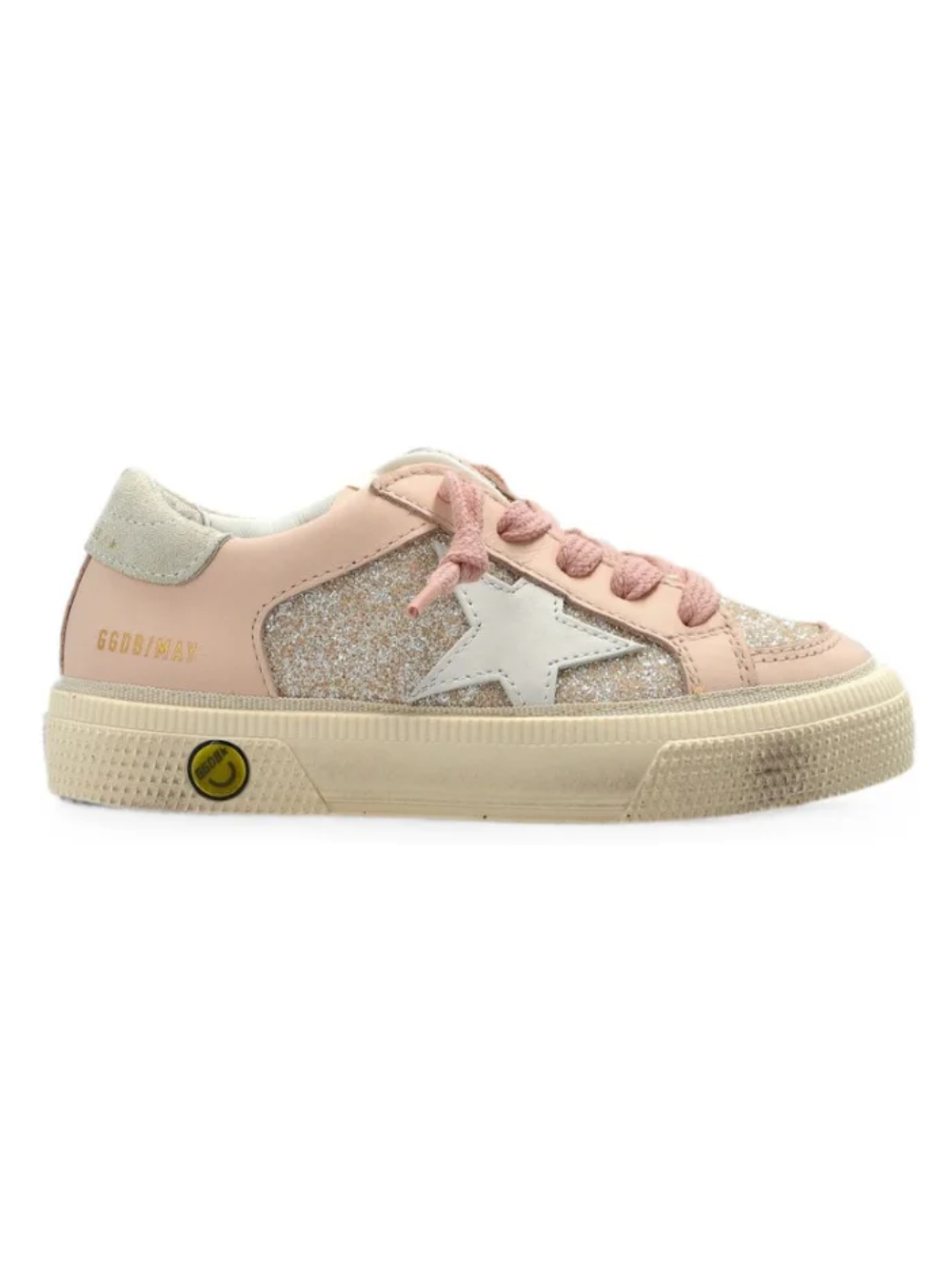 Sneakers per bambina Golde Goose Kids rosa con dettagli glitter F00495F008671 25818 GOLDEN GOOSE KIDS