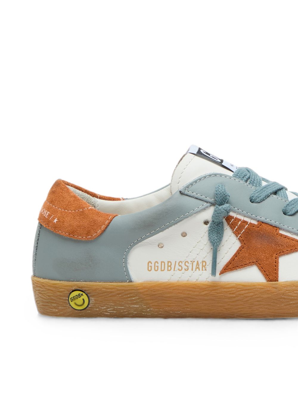 Sneakers per bambini Golden Goose Kids multicolore con inserti in pelle scamosciata F01120F008636 83399 GOLDEN GOOSE KIDS