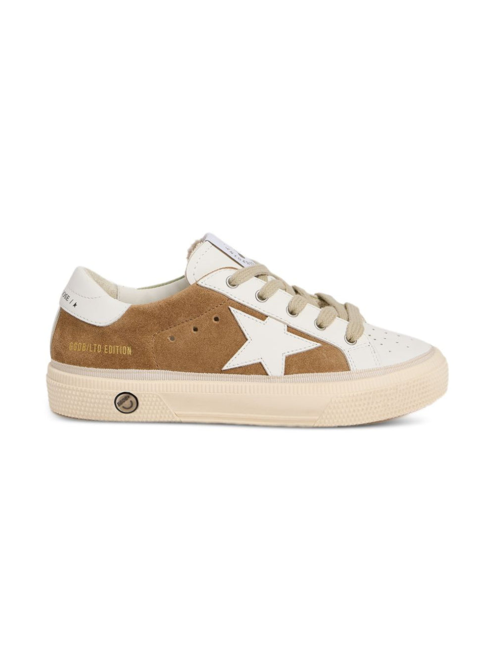Sneakers per bambino Golden Goose Kids x Bonpoint marroni con inserti in pelle scamosciata W06BSNL00001 060A GOLDEN GOOSE KIDS