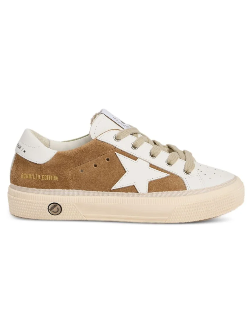 Sneakers per bambino Golden Goose Kids x Bonpoint marroni con inserti in pelle scamosciata W06BSNL00001 060A GOLDEN GOOSE KIDS
