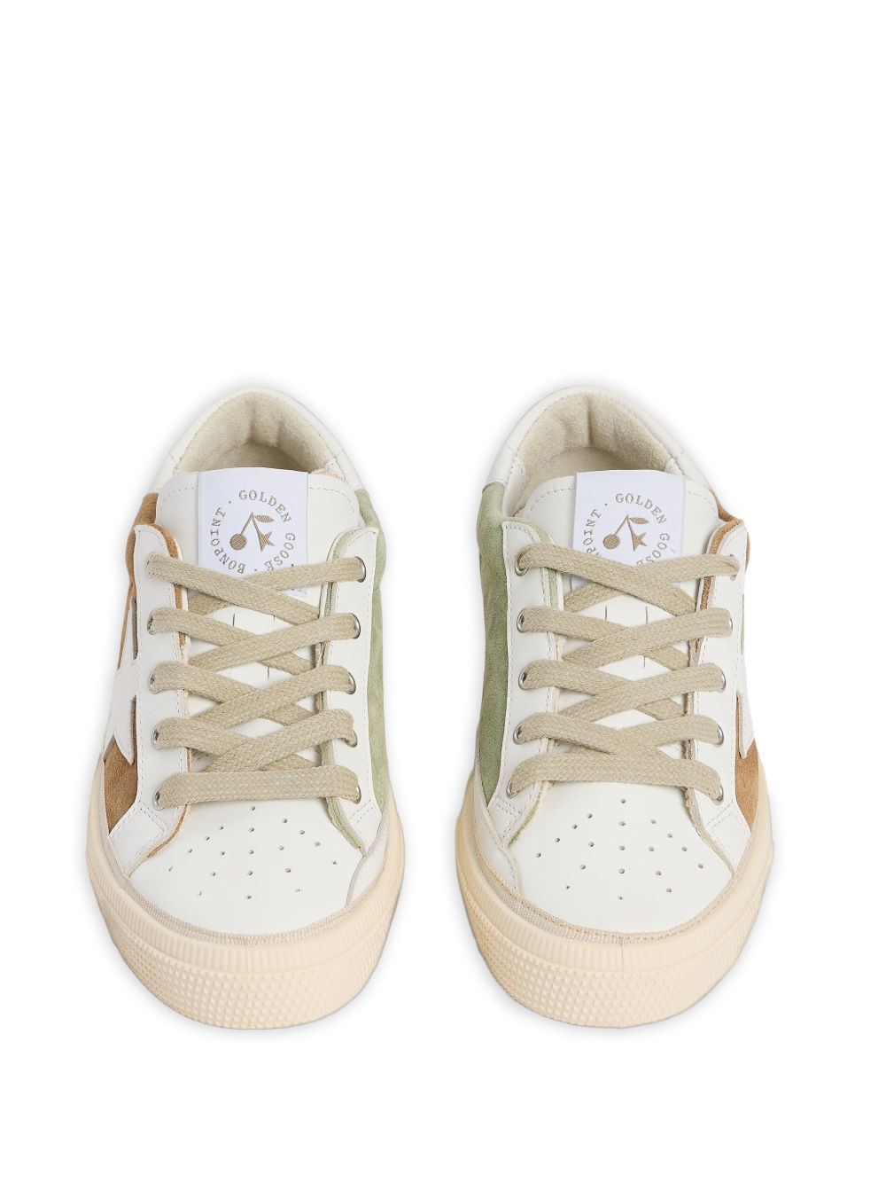 Sneakers per bambino Golden Goose Kids x Bonpoint marroni con inserti in pelle scamosciata W06BSNL00001 060A GOLDEN GOOSE KIDS