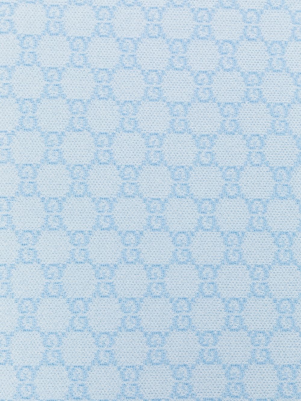 Coperta per neonati Gucci Kids azzurro con stampa monogramma all-over 8353453KACG 9269 GUCCI KIDS