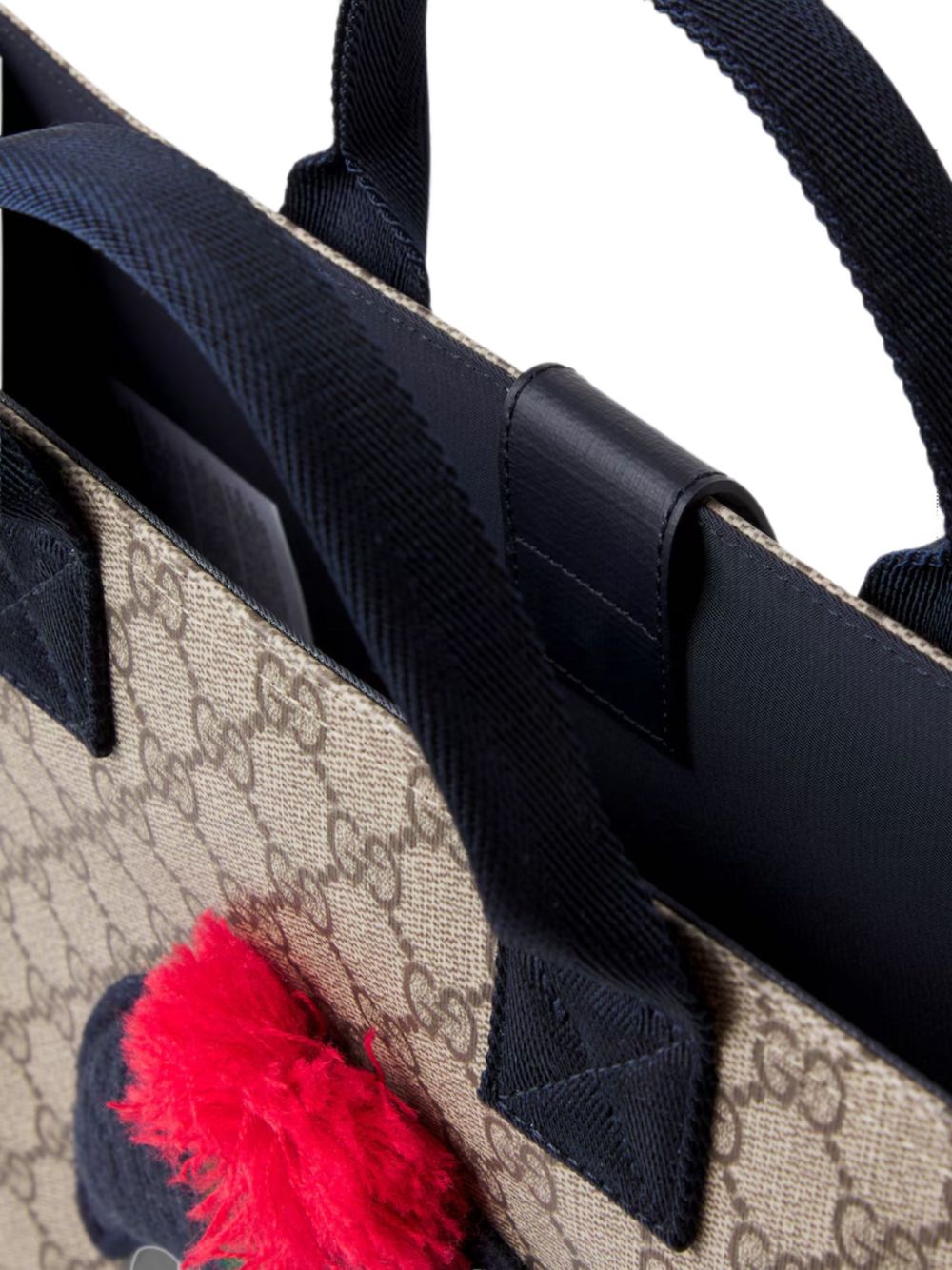 Borsa per bambina Gucci Kids beige con applicazione gatto sul davanti 859795FAF6T 9746 GUCCI KIDS