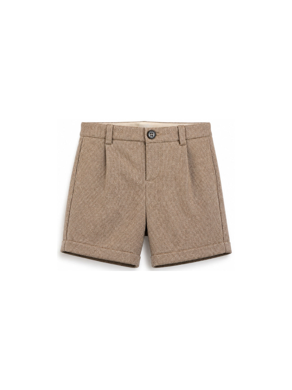 Shorts per neonato Gucci Kids beige con motivo a quadri 863987XWA86 2004 GUCCI KIDS