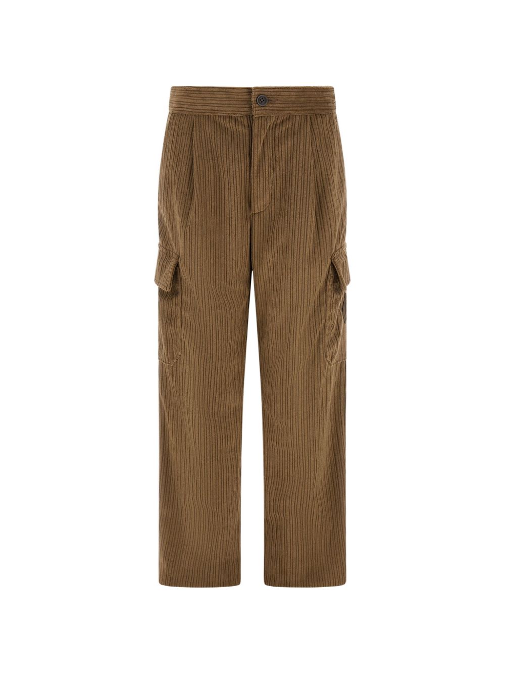 Pantaloni per bambino Herno Kids marrone con trama a coste PT000005B12913 2159 HERNO KIDS