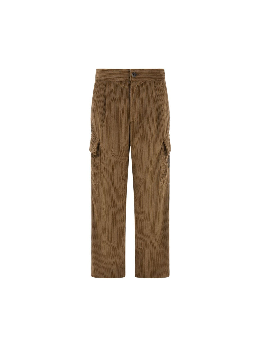 Pantaloni per bambino Herno Kids marrone con trama a coste PT000005B12913 2159 HERNO KIDS