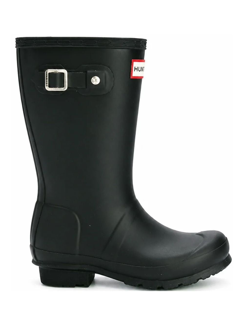 Stivali da piogga per bambini Hunter Kids neri con lunghezza al polpaccio HFRJ0017252 BLK HUNTER KIDS