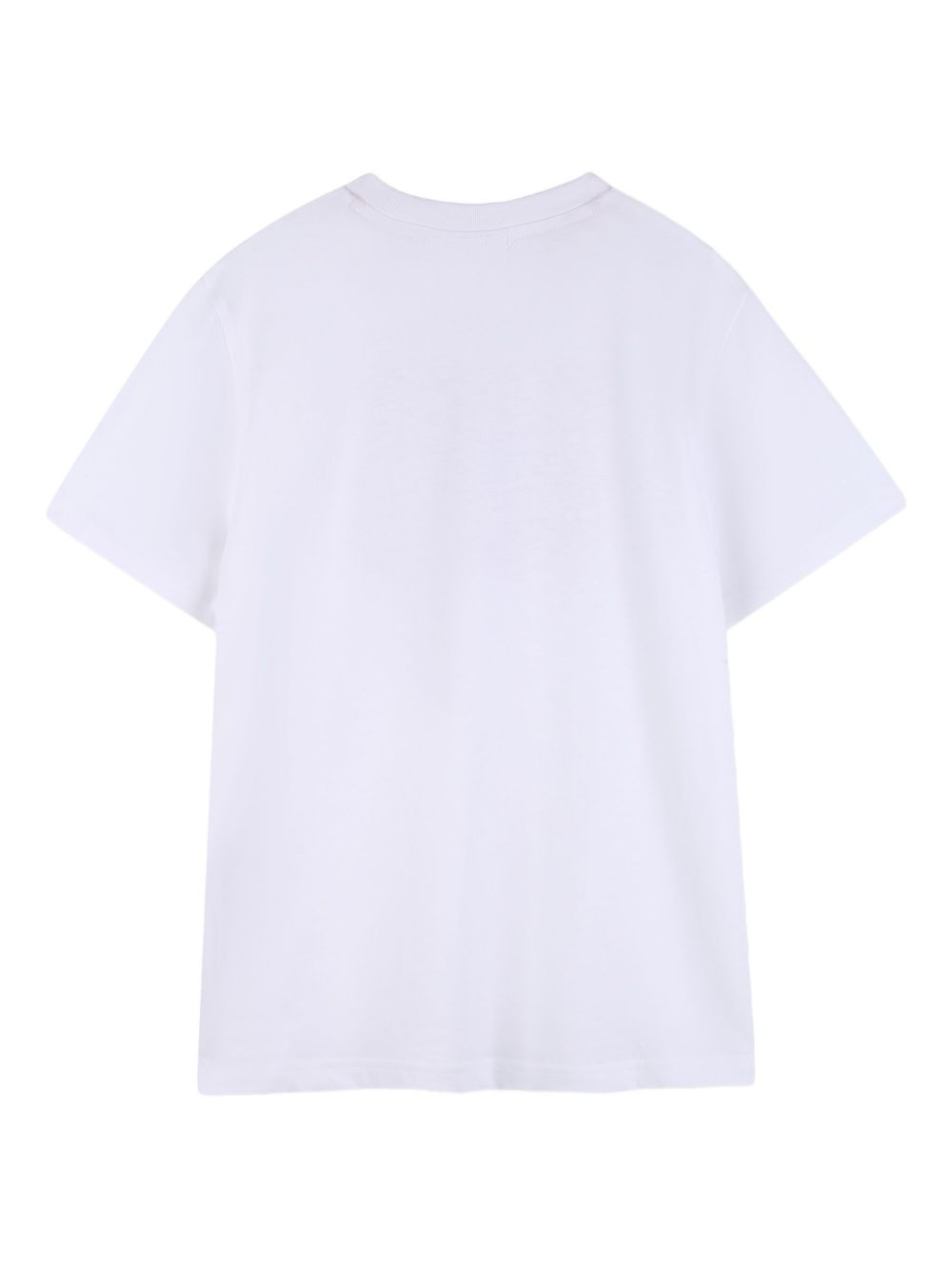 T-shirt per bambino bianca Boss Kids bianca con stampa logo G00572 10P Hugo KIDS