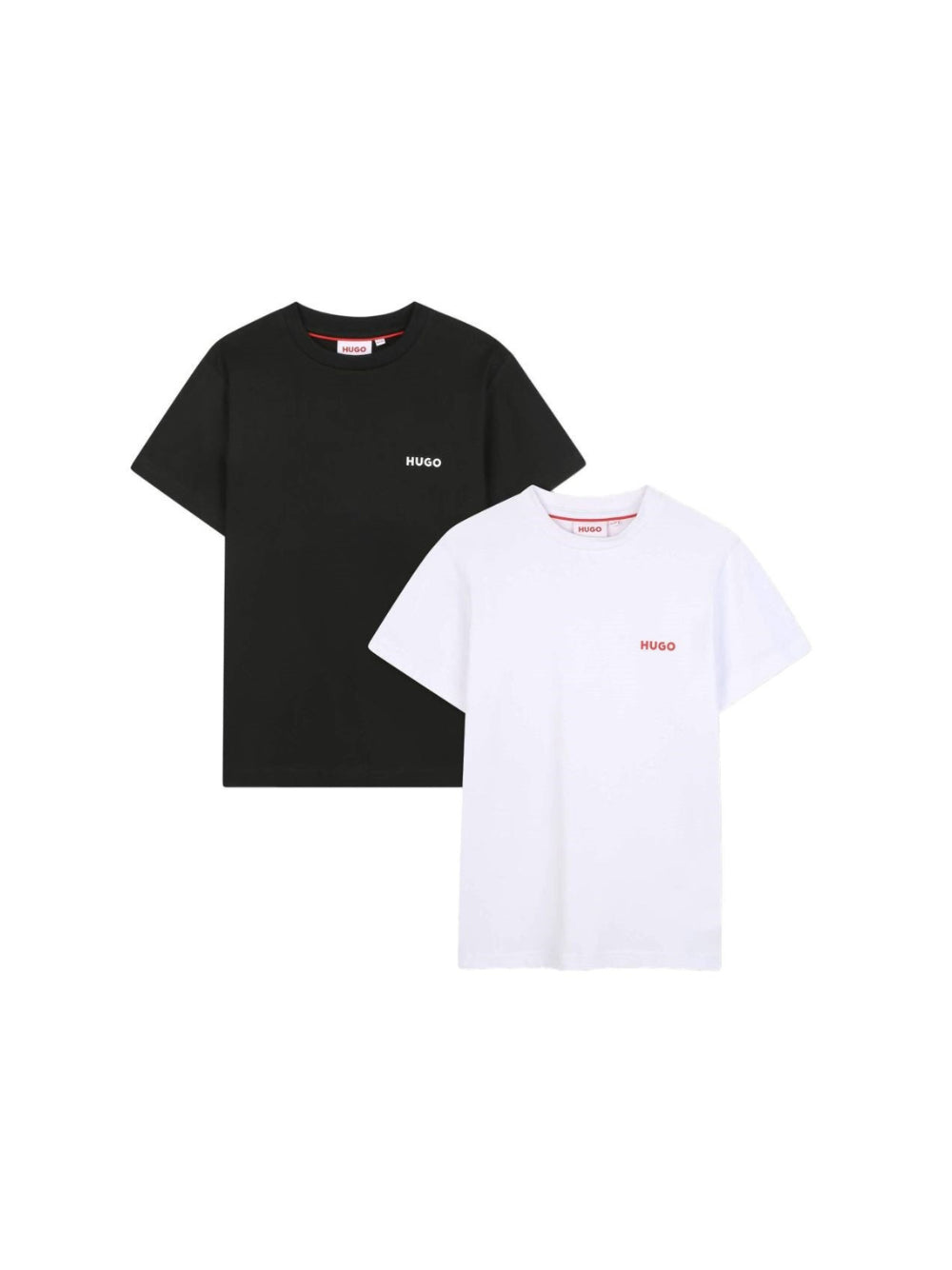 Set di due t-shirt per bambino Hugo Kids multicolore con logo sul davanti G00573 M41 Hugo KIDS