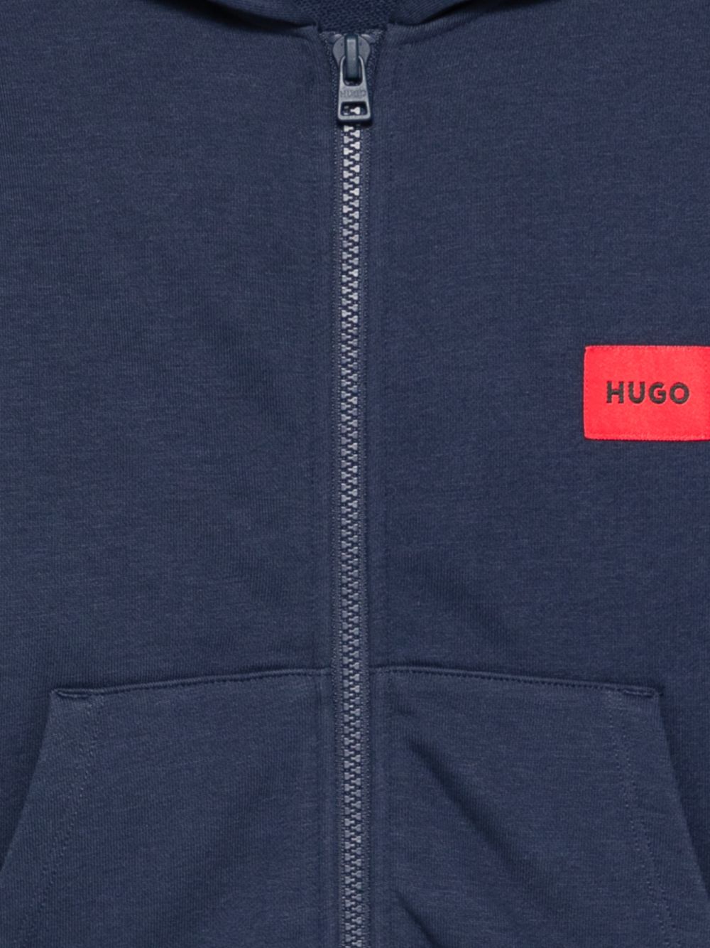 Felpa per bambino Hugo Kids blu con logo sul davanti G01181 85C Hugo KIDS
