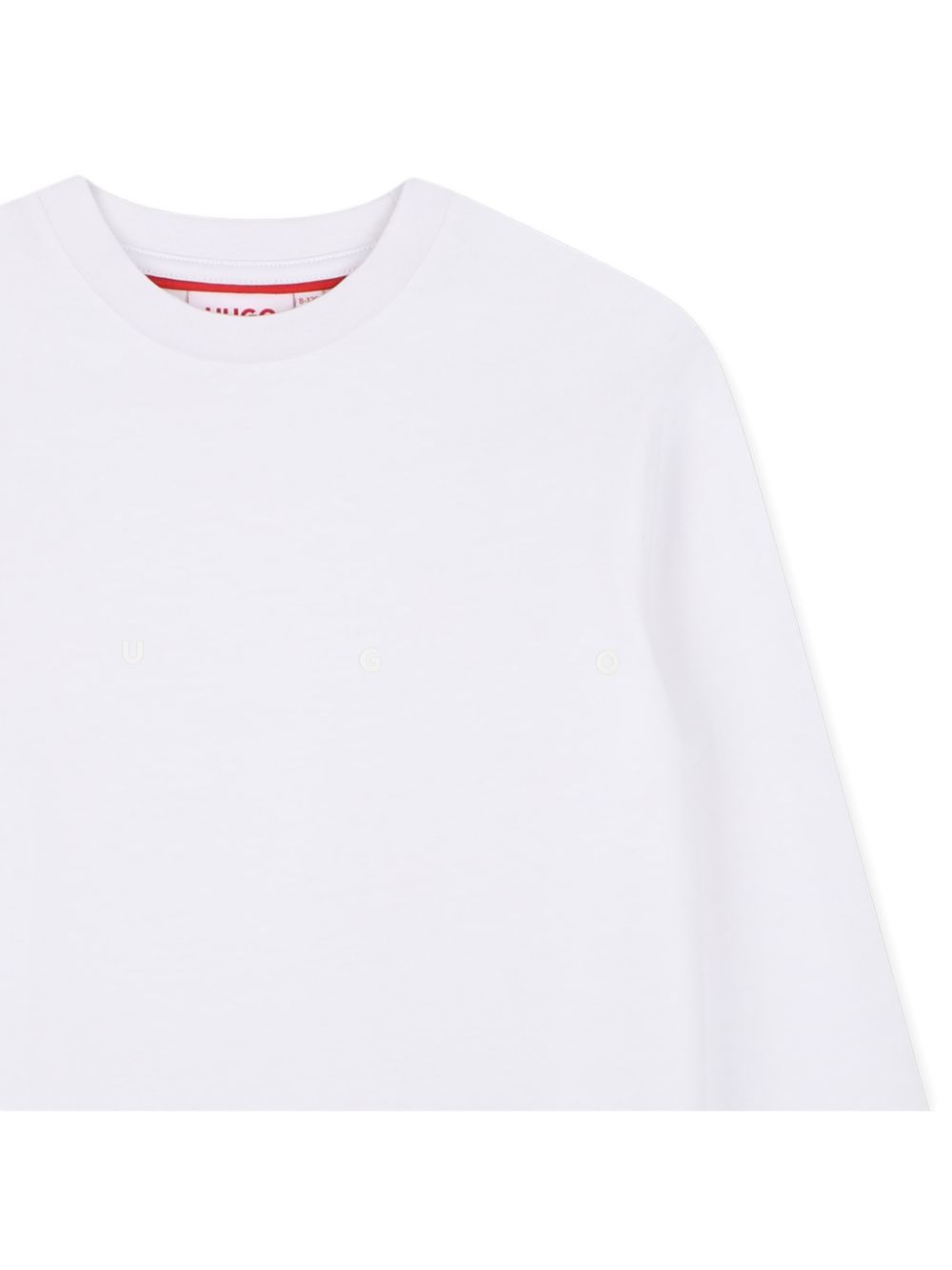 T-shirt per bambino Hugo Kids bianca con logo G01243 10P Hugo KIDS