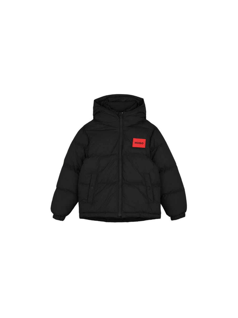 Piumino per bambino Hugo Kids nero con finitura imbottita G01254 09B Hugo KIDS