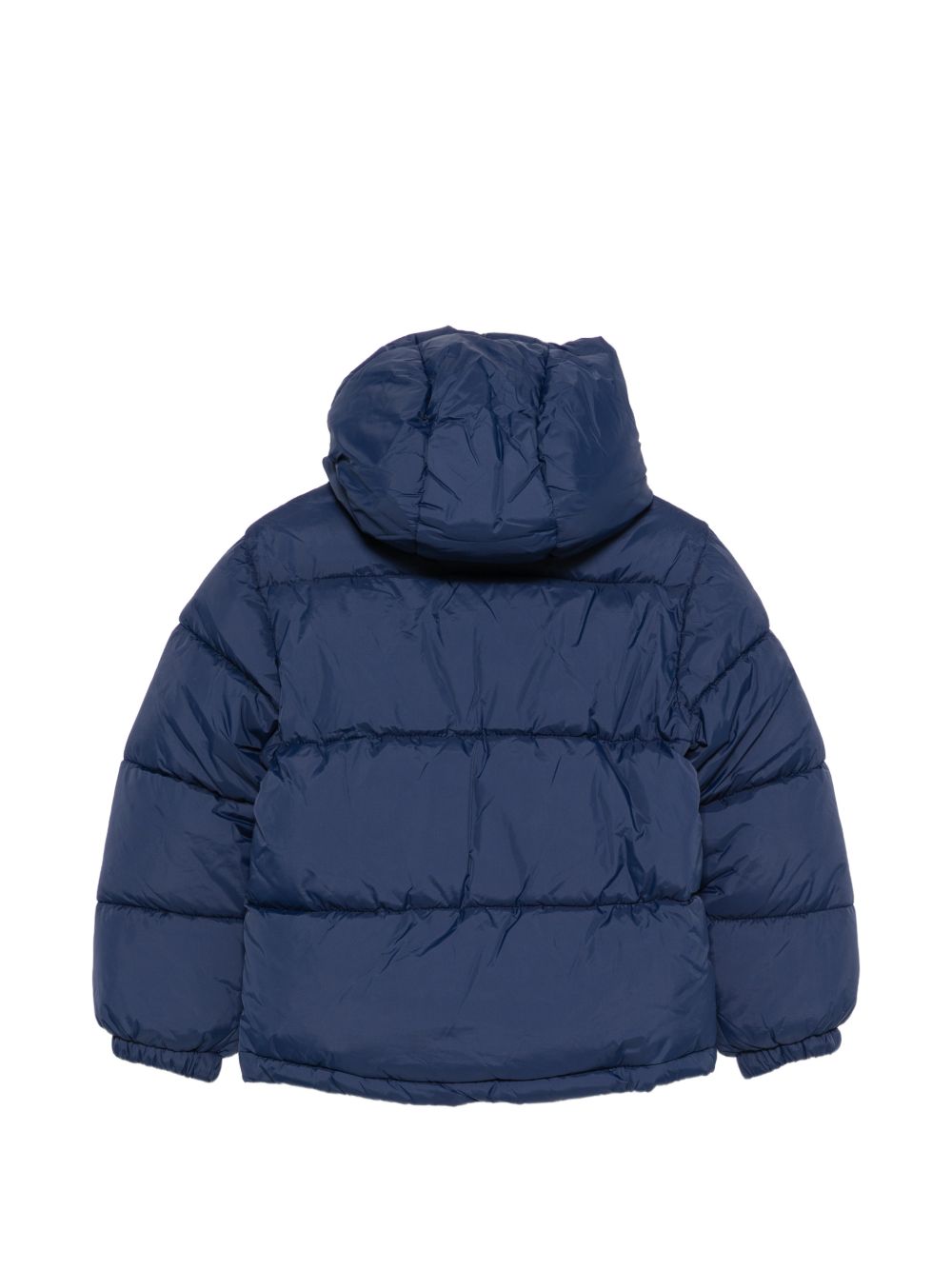 Piumino per bambino Hugo Kids blu con patch logata G01254 85C Hugo KIDS