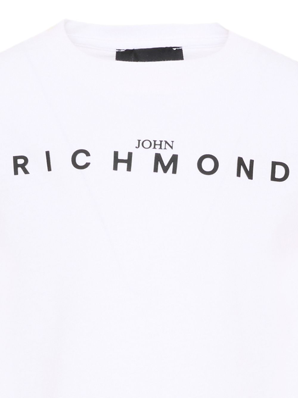 T-shirt per bambino John Richmond Kids bianca con logo sul davanti RBA26009TS WHITE JOHN RICHMOND KIDS