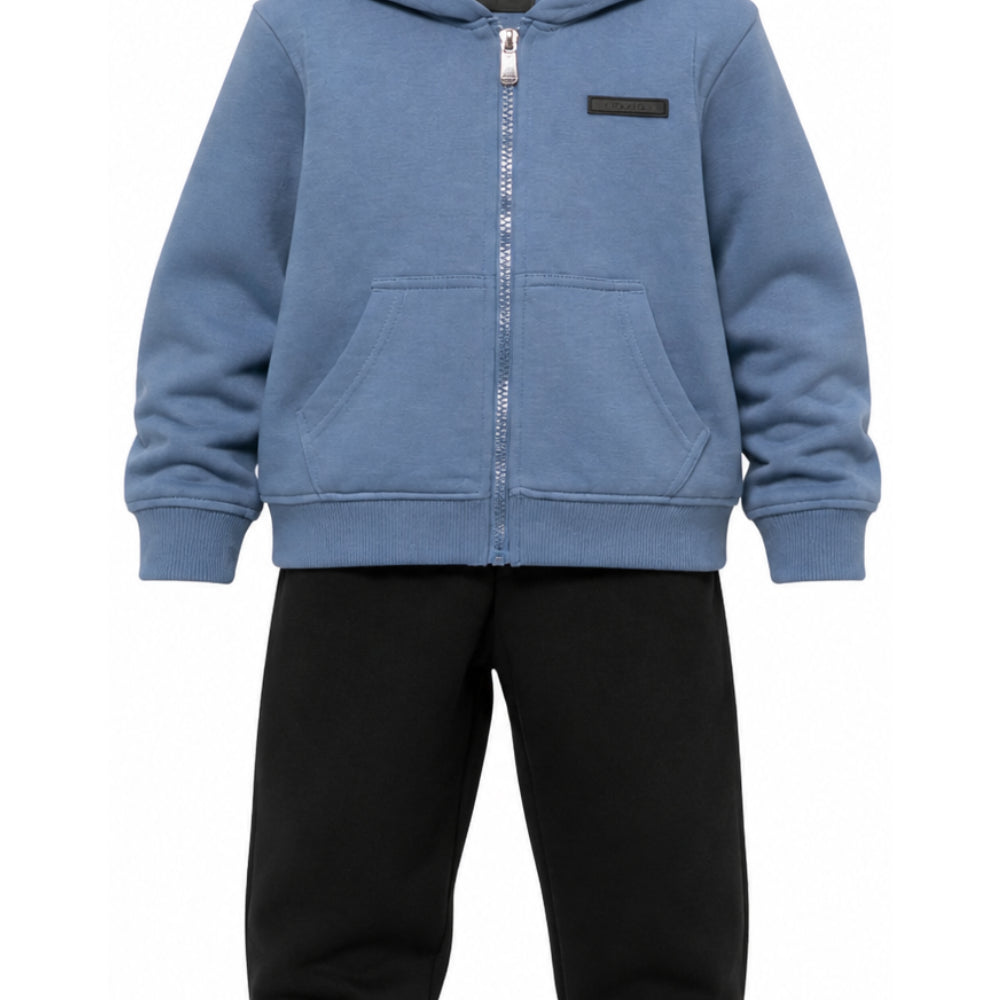 Tuta per bambino John Richmond Kids multicolore con patch logo sul davanti RBA26018CF AVION JOHN RICHMOND KIDS