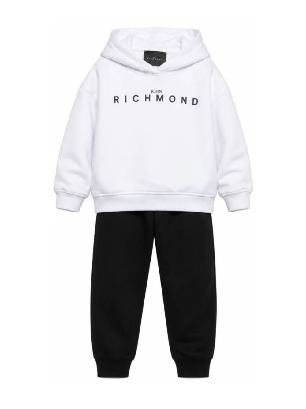Completo per bambina John Richmond Junior multicolore con stampa logo RGA26020CF WHITE JOHN RICHMOND KIDS