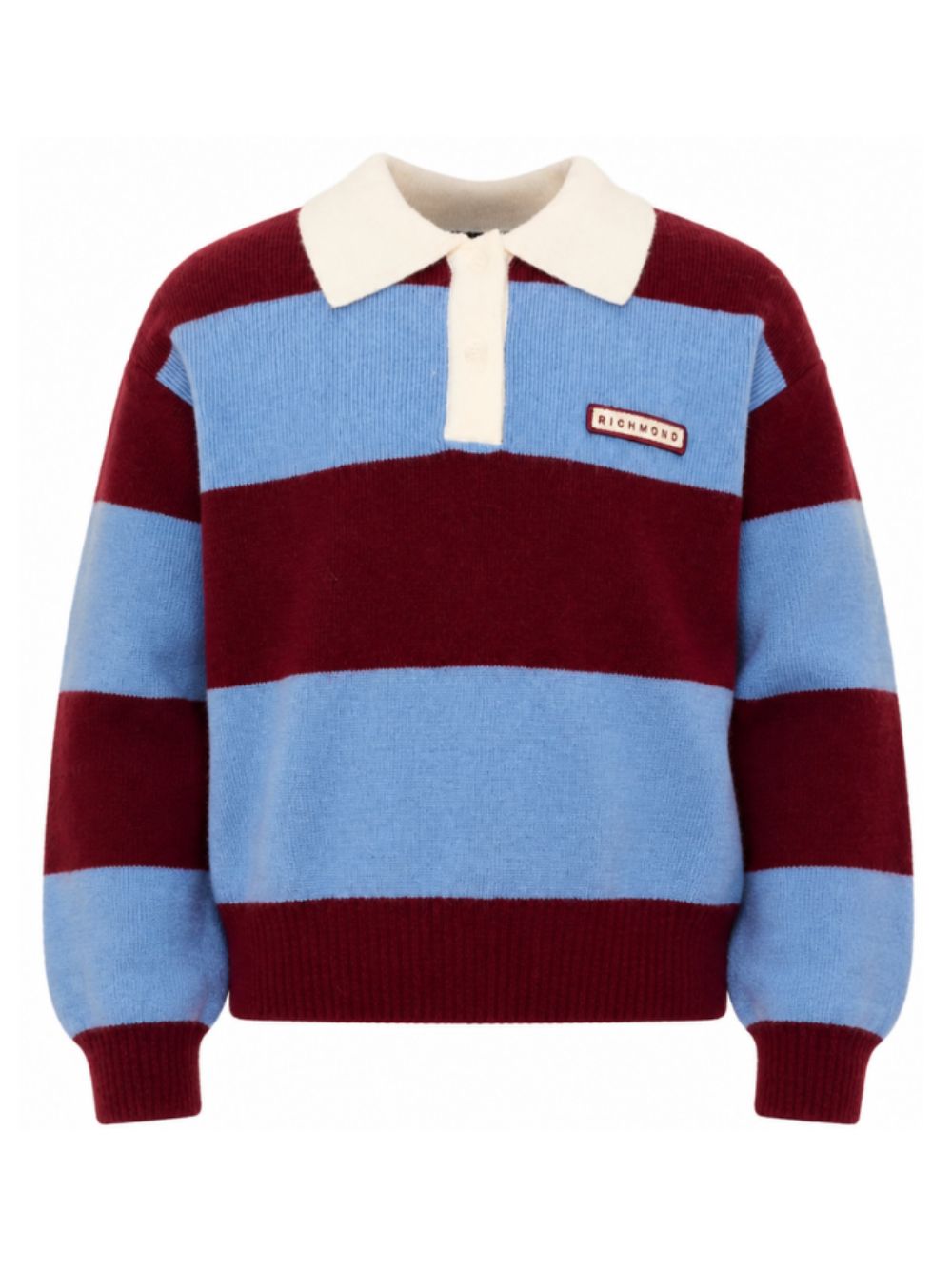 Maglione per bambina John Richmond Kids multicolore con motivo a righe RGA26140PO AVION JOHN RICHMOND KIDS