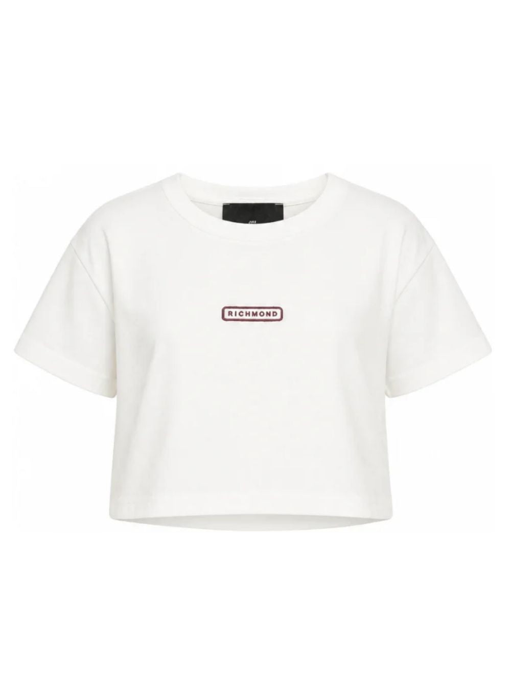 T-shirt per bambina John Richmond Kids bianca con logo sul davanti RGA26143TS OFF-WHITE JOHN RICHMOND KIDS
