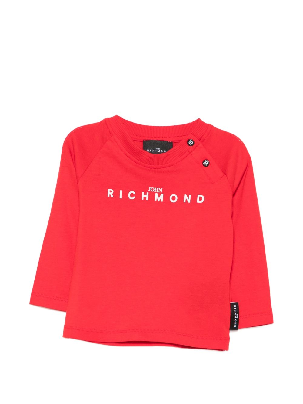 T-shirt per neonato John Richmond Kids rossa con logo sul davanti RIA26006TS RED JOHN RICHMOND KIDS