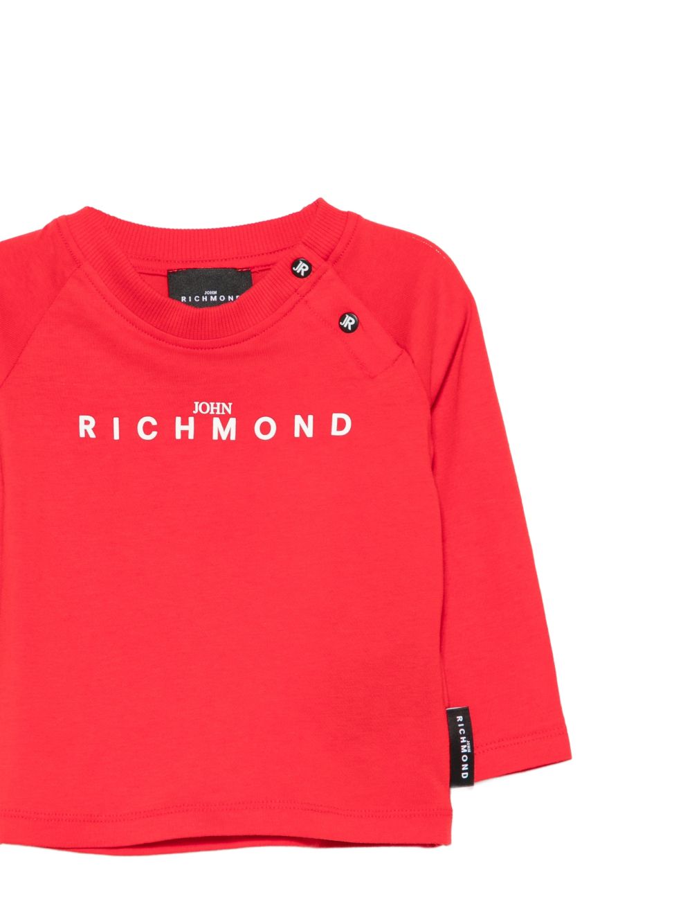 T-shirt per neonato John Richmond Kids rossa con logo sul davanti RIA26006TS RED JOHN RICHMOND KIDS