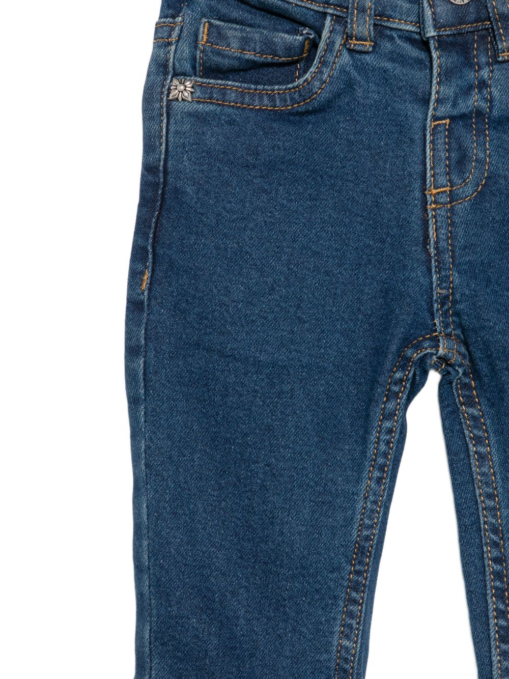 Jeans per neonato John Richmond Kids con applicazione posteriore con logo RIA26031JE DENIM BLUE MEDIUM JOHN RICHMOND KIDS