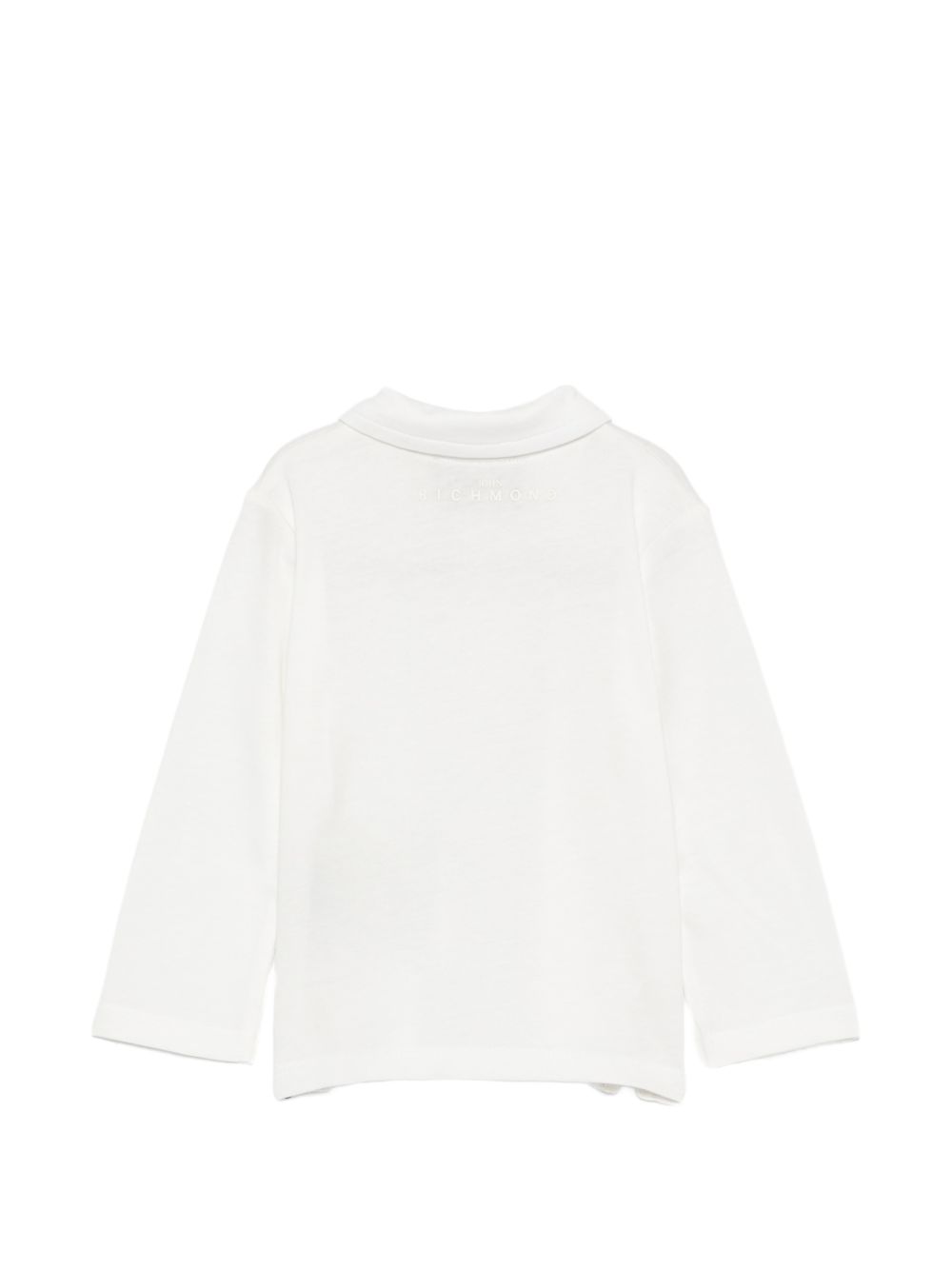 Polo per neonato John Richmond Kids bianca opaca a maniche lunghe RIA26042PO OFF-WHITE JOHN RICHMOND KIDS