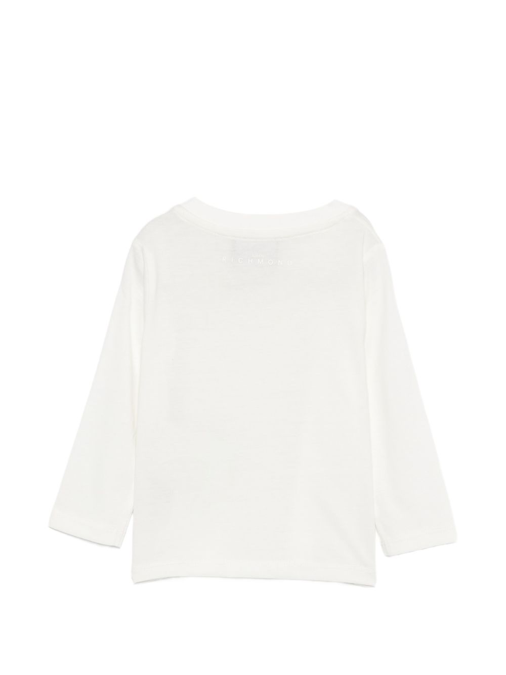 T-shirt per neonati John Richmond Kids bianca con ricamo logo RIA26058TS OFF-WHITE JOHN RICHMOND KIDS