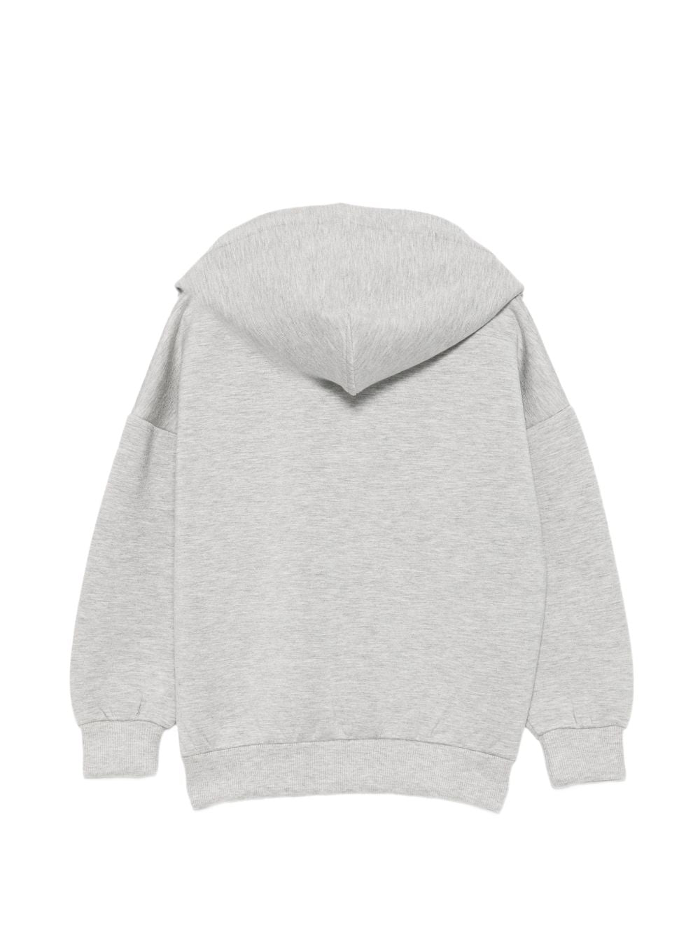 Felpa per bambino Just Cavalli Kids grigia con logo stampato sul davanti JBA26003FE GREY MELANGE JUST CAVALLI KIDS